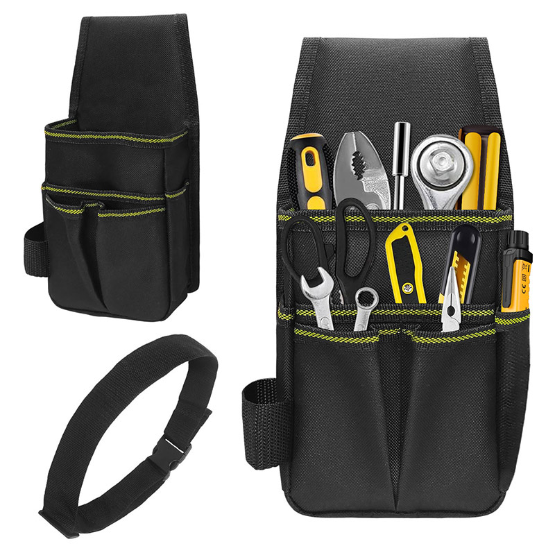 Power Tools Band - Compact Tool Pouch with Belt Clip