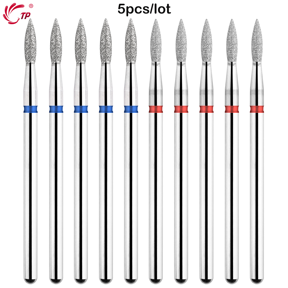 Power Tools Jobs - TP 5pcs/lot Flame Nail Bits 3/32''
