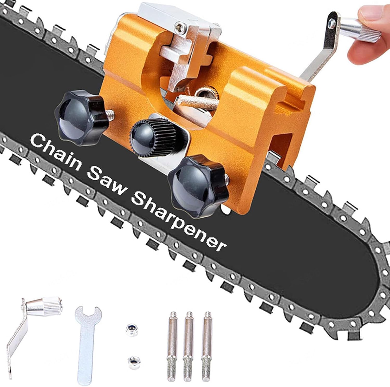 Power Tools Jigsaw - Portable Manual Chain Saw Blade Sharpener