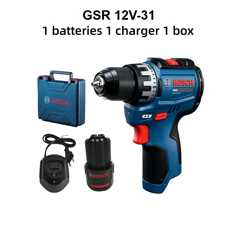 Power Tools Used - Bosch Professional GSR 12V-31 Cordless Drill