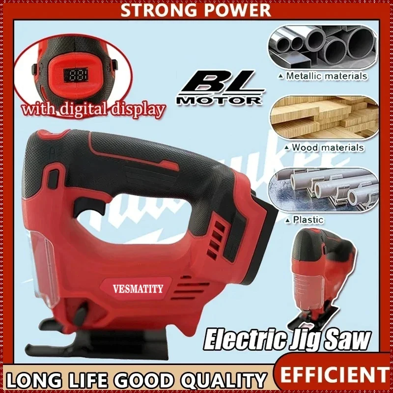 Power Tools Jigsaw - Cordless Electric Jig Saw Portable Saw