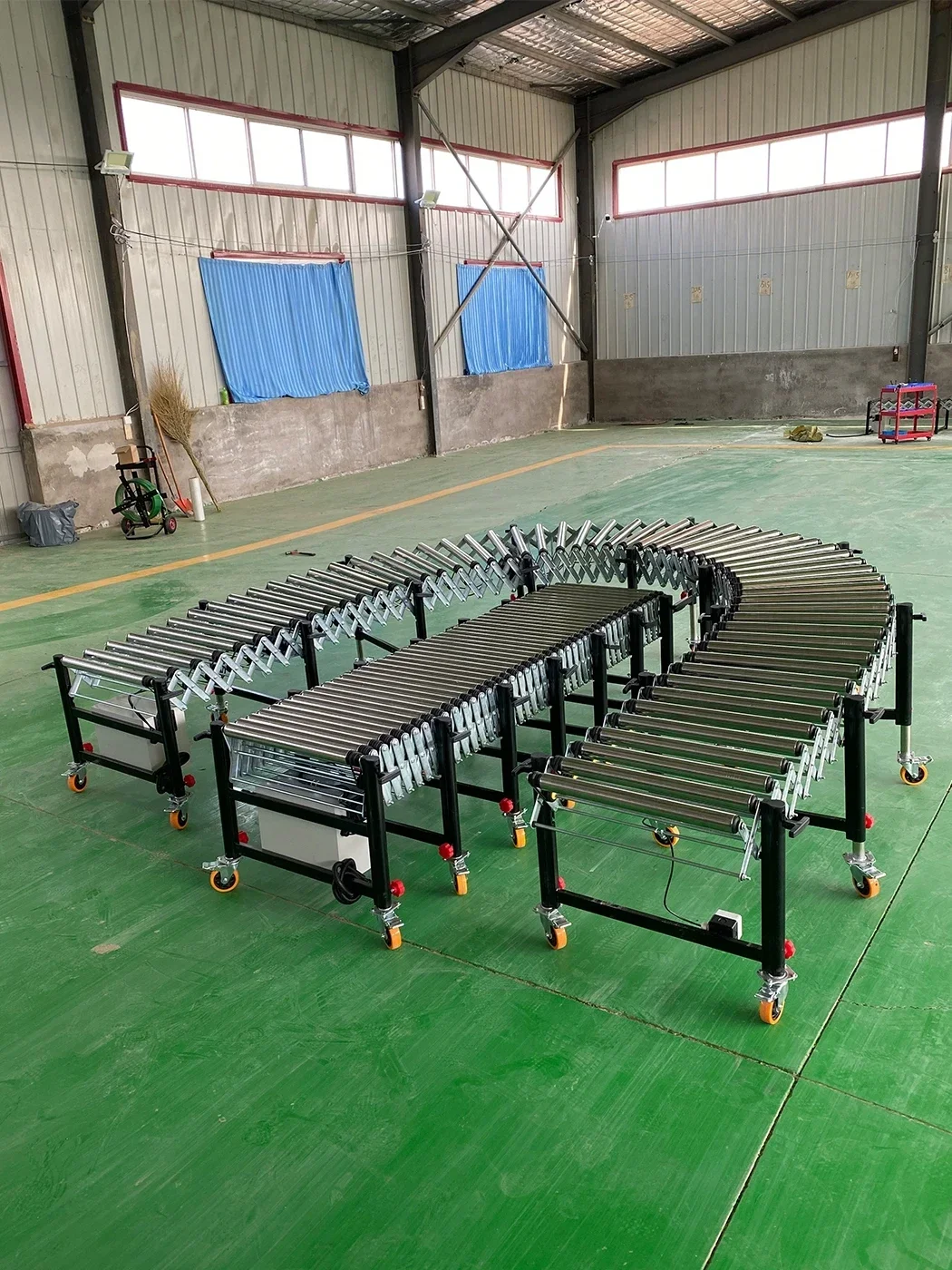 Power roller conveyor Electric - Power Tools Logistics review and price