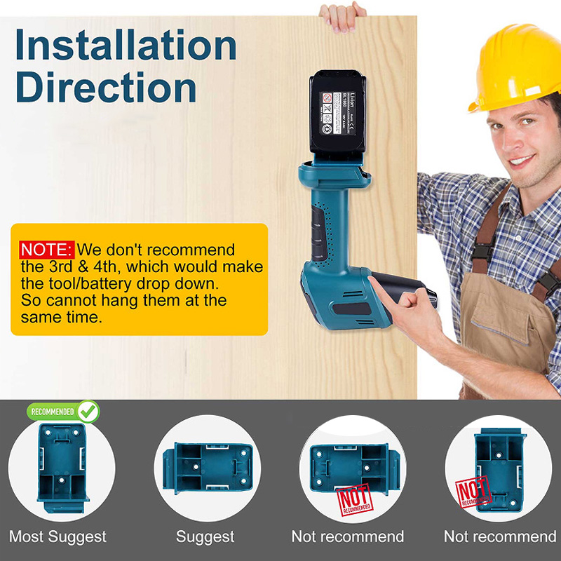 1/2/5 Pack Power Tool Battery  - Power Tools Rack review and price