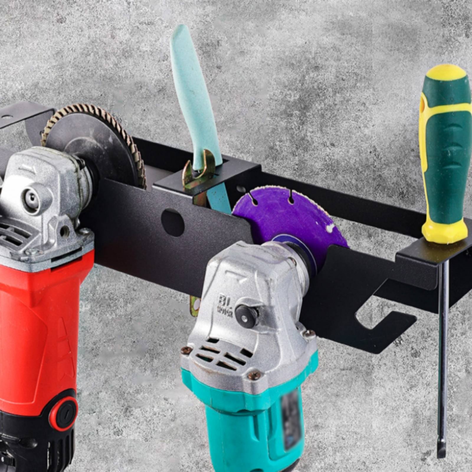 4 Bay Angle Grinder Rack Heavy - Power Tools Rack review and price