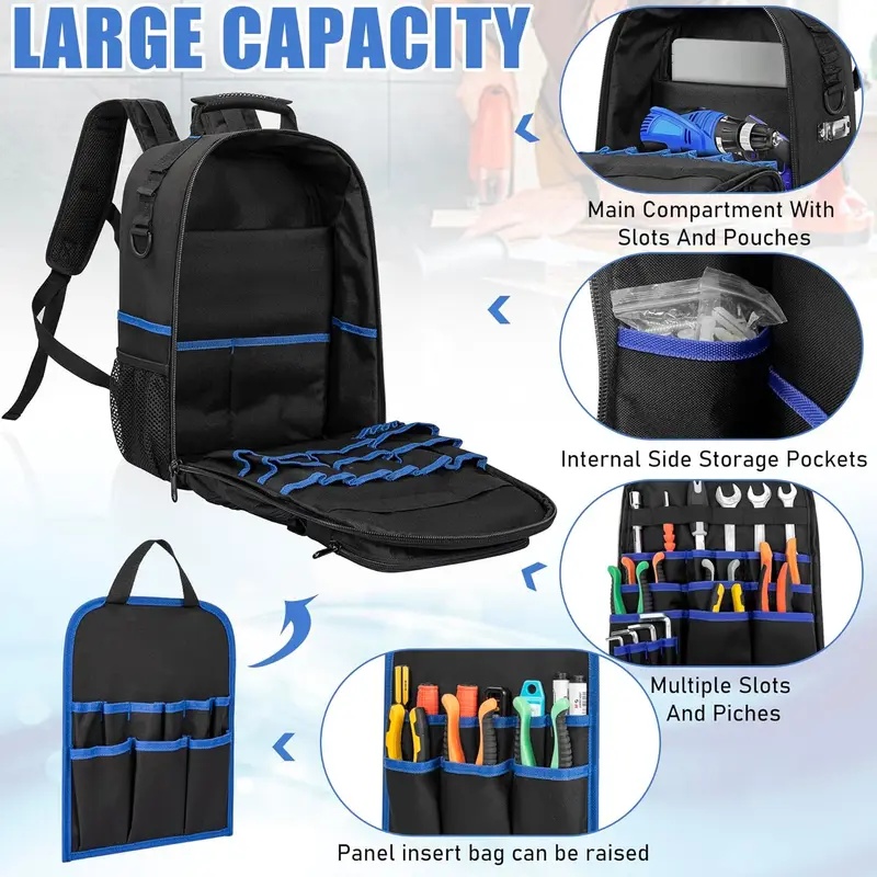 Heavy‑Duty Tool Backpack Padde - Power Tools Band review and price