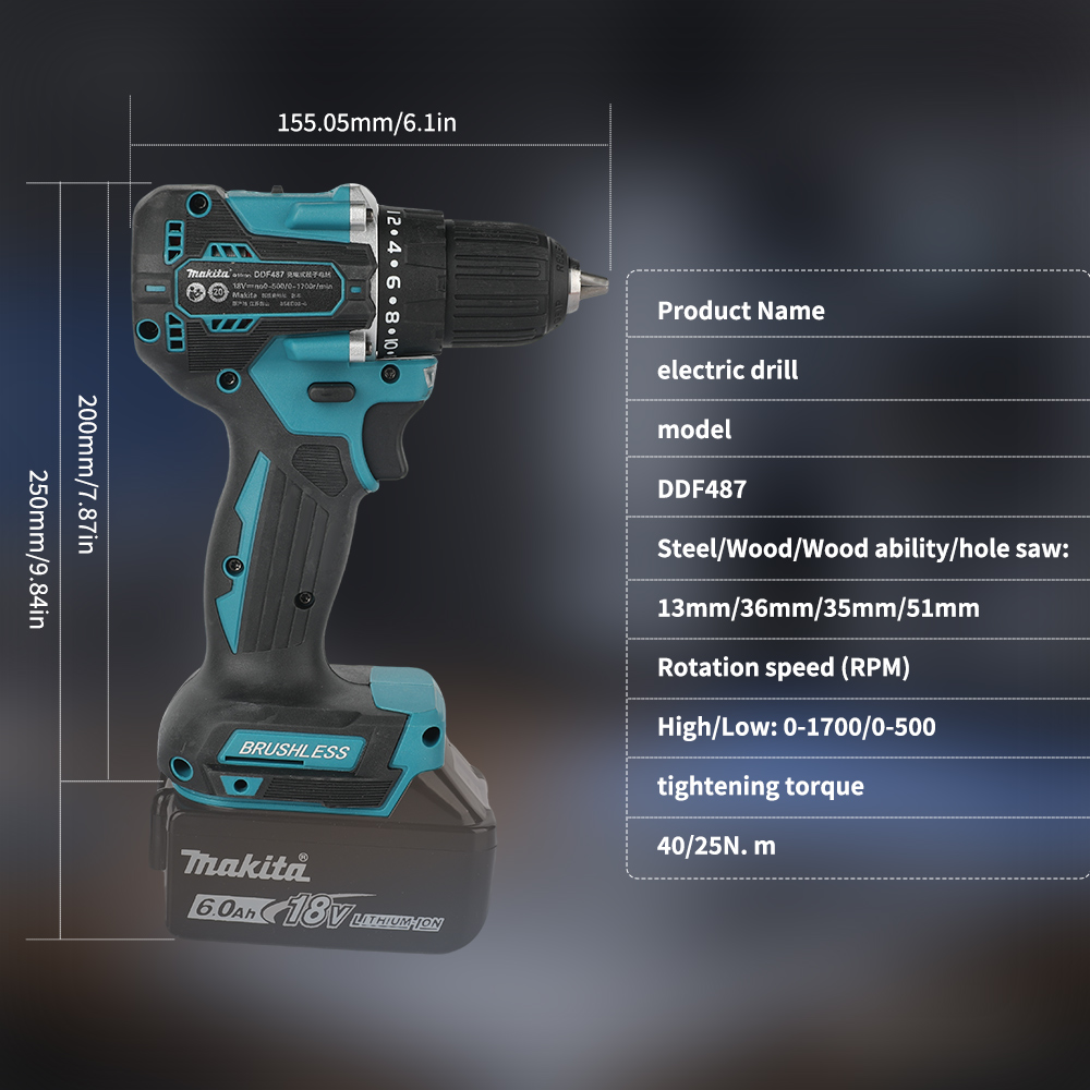 18V Brushless Cordless Drill 4 - Power Tools Jobs review and price