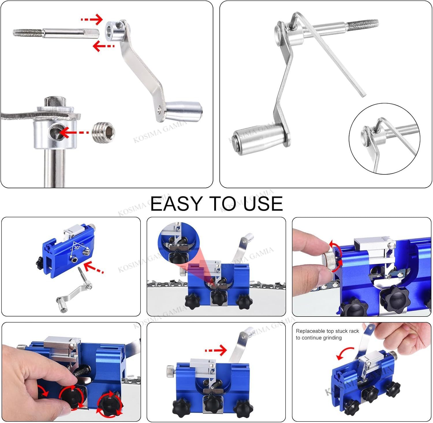 Portable Manual Chain Saw Blad - Power Tools Jigsaw review and price
