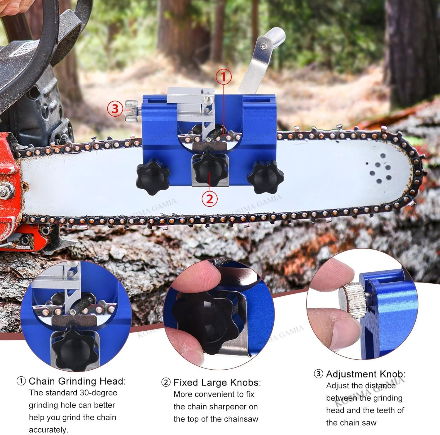 Portable Manual Chain Saw Blad - Power Tools Jigsaw review and price