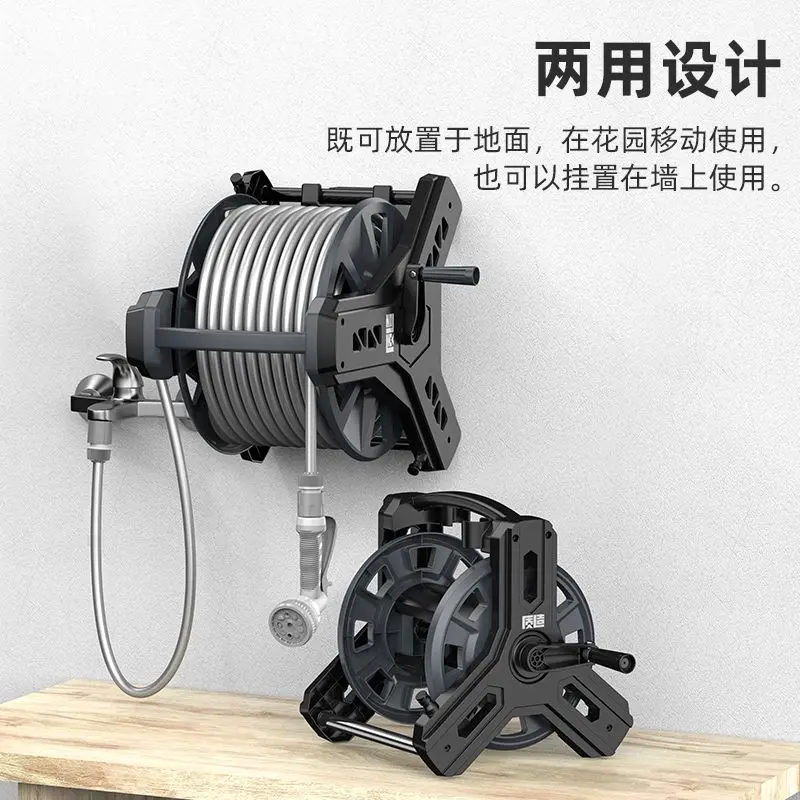 Premium Color Random Hose Reel - Power Tools Rack review and price