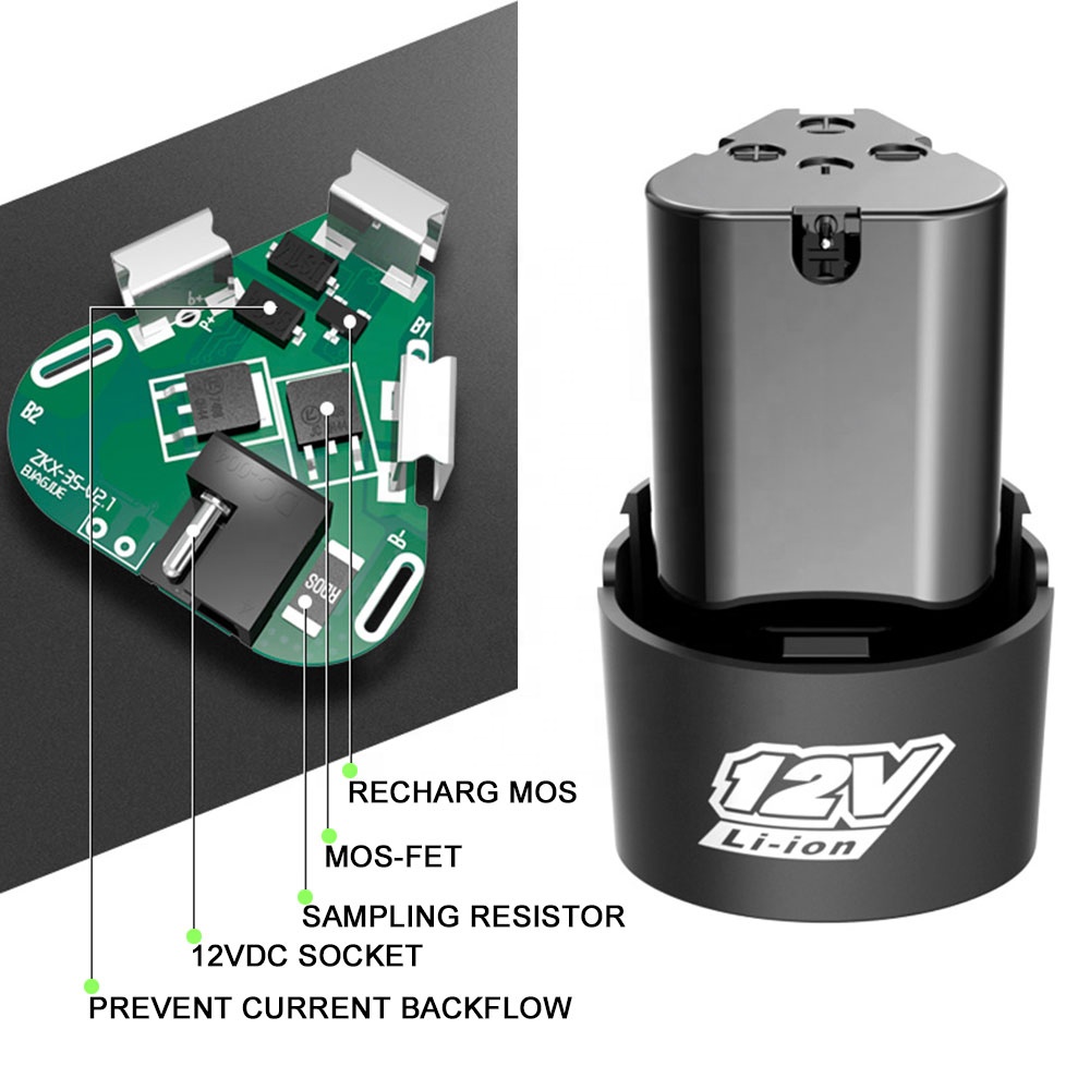 Lithium Battery 12V 1500mAh Re - Power Tools Used review and price