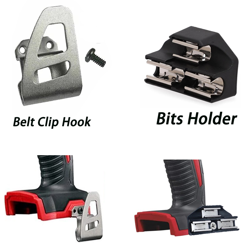 Bits Holder and Belt Clip Hook - Power Tools Rack review and price