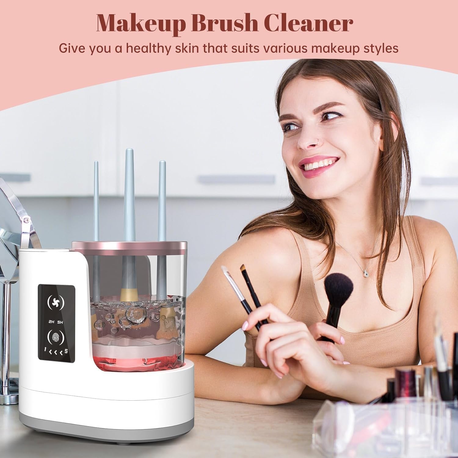 Automatic Rotating Makeup Brus - Power Tools Equipment review and price