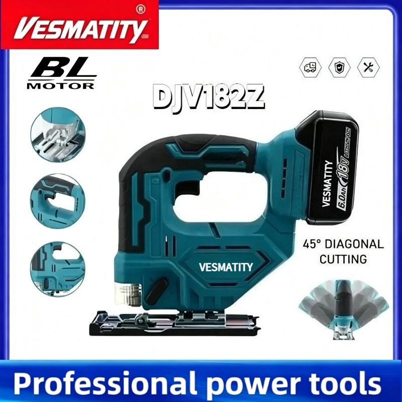 DJV182Z 340W Brushless Jigsaw  - Power Tools Jigsaw review and price