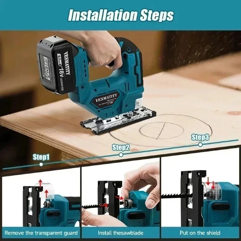 DJV182Z 340W Brushless Jigsaw  - Power Tools Jigsaw review and price