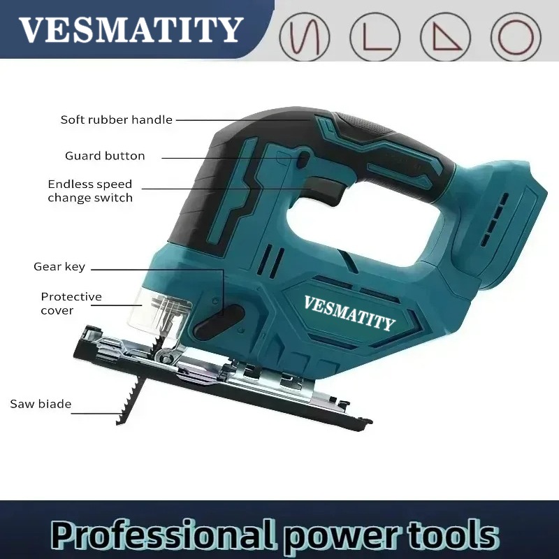 DJV182Z 340W Brushless Jigsaw  - Power Tools Jigsaw review and price